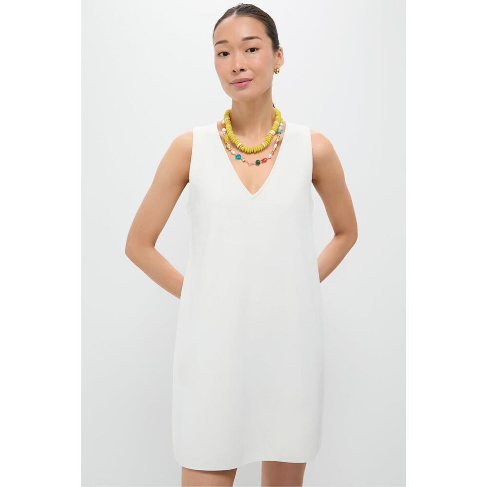 POMANDER PLACE Ivory Knit Bixby Dress Size S NWT Retail $98 Tuckernuck